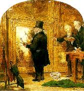 William Parrott turner on varnishing day at the royal Germany oil painting artist